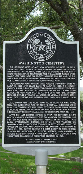 Texas Historical Marker 2012